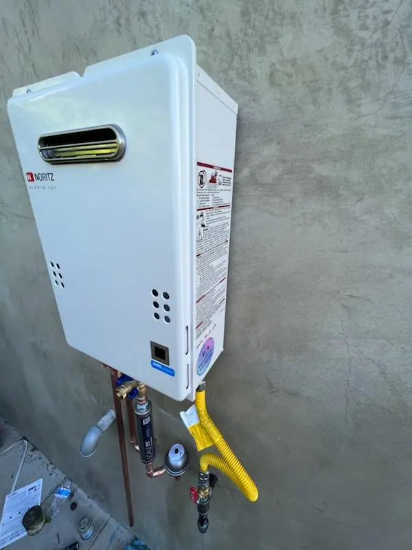 Tankless water heater installation for Lawyerdale Estates homes